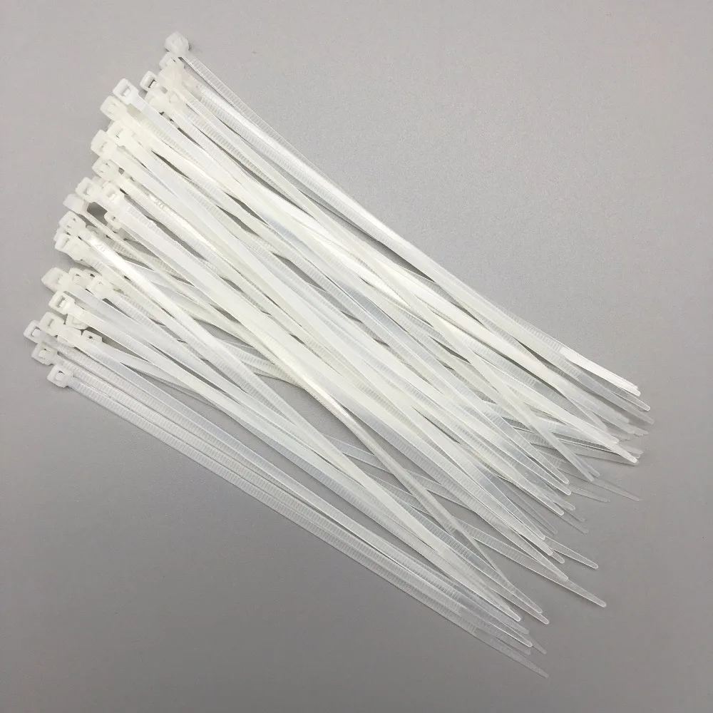 

1000pcs 3*100 Self-Locking Nylon Cable Ties Plastic Cable Tie Size Wiring Accessories