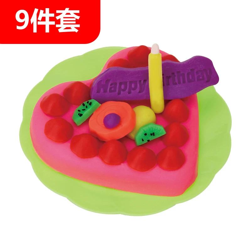 9 Pcs Securite Pate A Modeler Pate A Modeler Gateau D Anniversaire Ensembles Avec Moules Pate De Couleur Enfants Jouer A Faire Semblant Apprentissage Et L Education Jouet Aliexpress