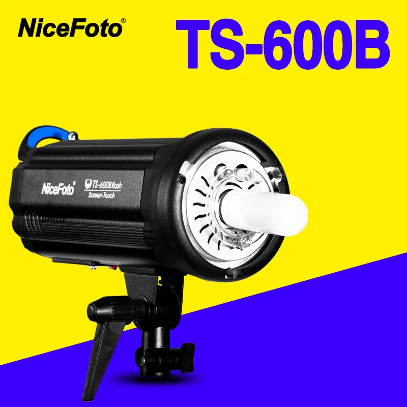 NiceFoto TS-600B 600 Вт студийная вспышка 2,4 ГГц Встроенный приемник TS600B профессиональная студийная фотостудия свет видео свет