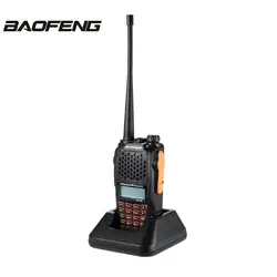 Baofeng UV-6R Хэм приемопередатчик VHF/UHF 136-174/400-520 мГц двойной-D и двухстороннее радио 5 Вт передачи Мощность VOX передачи голоса радио
