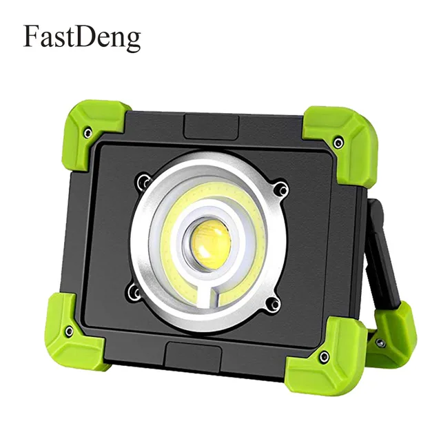 US $28.99 Portable LED Work Light 20W Rechargeable Outdoor COB Flood Light 6000mAh Power Bank for Hiking Work