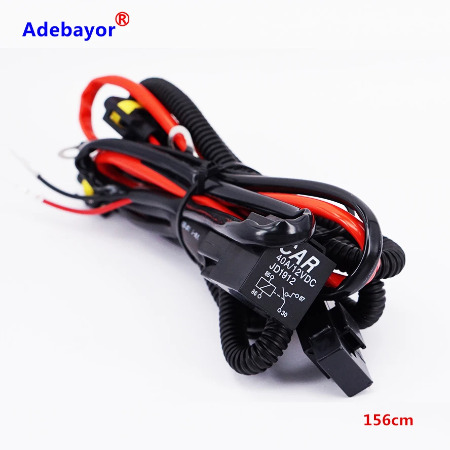 Aliexpress.com : Buy 1X Big Promotion H11 Relay Wire Harness Wiring Adapter Extension Cable Xenon For HID Conversion Kit Fog Lights LED DRL from Reliable ...