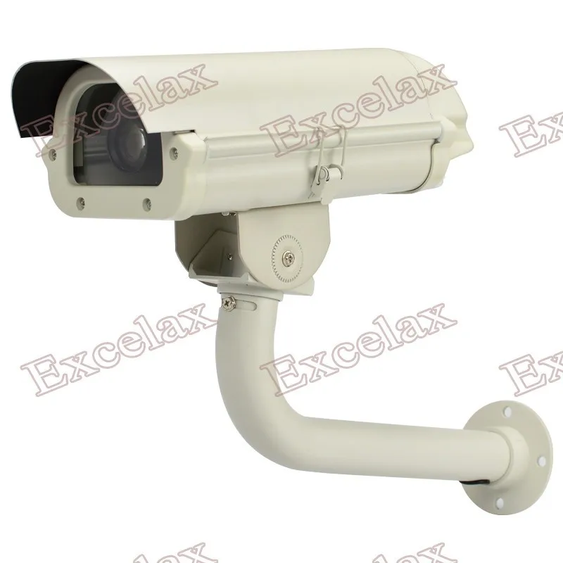 1" Корпус для камеры видеонаблюдения и кронштейн 344x140x102 мм IP66 Водонепроницаемый настенное крепление открытый корпус для Zoom Box Пуля безопасности Камера