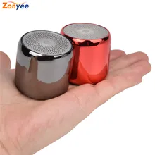 Портативный беспроводной Bluetooth динамик чистая алюминиевая пластина мини сабвуфер 3D стерео громкий динамик тяжелый металл бас черный красный серебристый