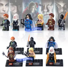 DR. TONG 60 шт./лот SY673 супер герой Аквамен Человек-паук Железный человек Тор Капитан Америка Кирпичи Строительные блоки Образование экшн-игрушки