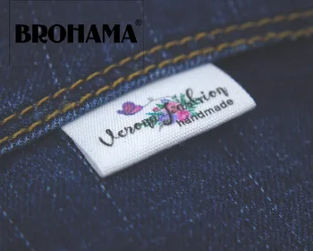 

Custom Sewing labels / custom brand labels, clothing labels, Handmade (MD008)