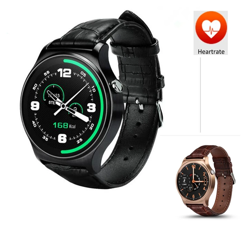 

Newest Bluetooth 4.0 Smart Watch GW01 IPS Round Screen Life Waterproof Heart Rate Sports Wristband Watch For iPhone xiaomi phone