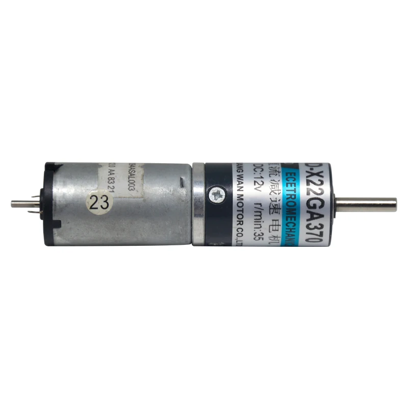 

DC gear motor, 22 planetary gear motor, 5W slow motor, two out of the shaft, speed motor