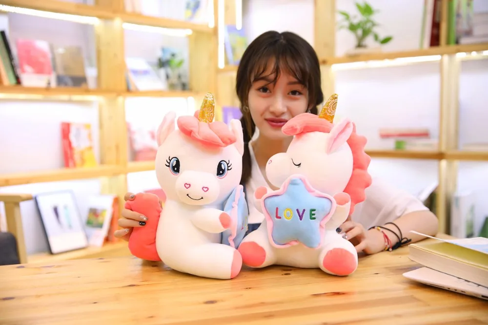 Lucky Star Unicorn Plush Toys -Unicorn Fashion