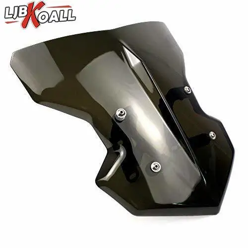 

Motorcycle Windshield WindScreen Visor Viser Wind Deflector For Yamaha MT09 FZ09 MT-09 FZ-09 2017 2018 2019 Double Bubble Black