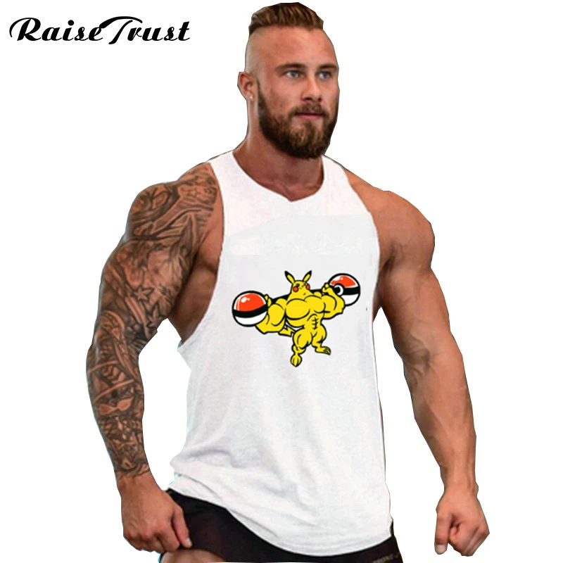 Neue tops kleidung Bodybuilding Fitness Männer turnhallen Tank Top Weste Stringer sportswear Unterhemd Fitness westen Tank Top