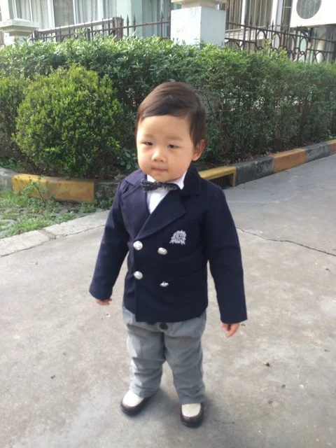 2 8 Age 4 Pieces Fashion Wedding Suits For Baby Boys Gentleman 2 8 Age 4 Pieces Fashion Wedding Suits For Baby Boys Gentleman Kids Clothes Set Toddler Tracksuit Children Formal Clothing In Sets From Mother