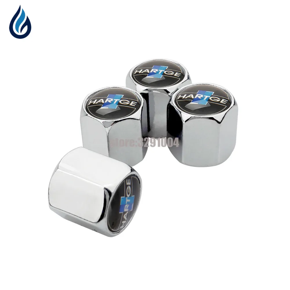Car Styling Wheel Tire Valve Stems Caps Cover For BMW Hartge Logo E46