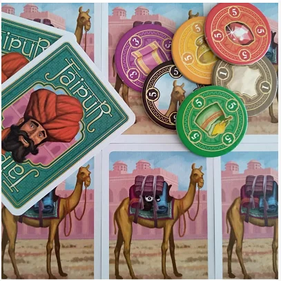 Горячая продажа Драгоценности марки JAIPUR торговые Настольные игры для 2 игроков