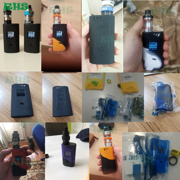 США самый популярный Smok Alien Box мод, силиконовый чехол Cood дизайн SMOK Alien 220 w комплект, силиконовый чехол