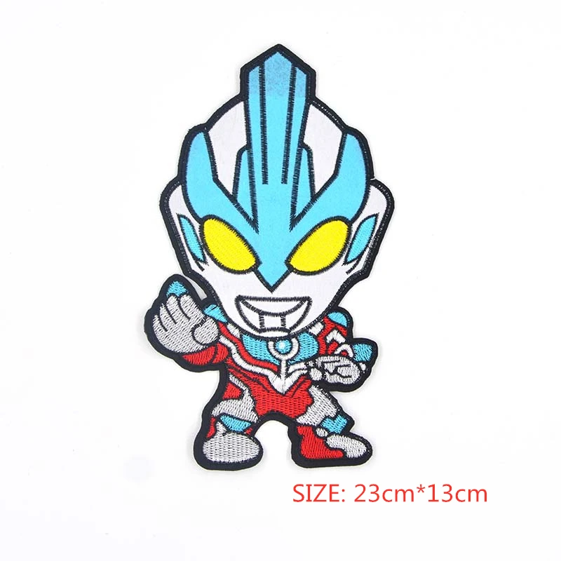 

Ultraman Iron-on Patch Retro Vintage Anime Urutoraman Cute Japanese Superhero Welcome to custom your own patch