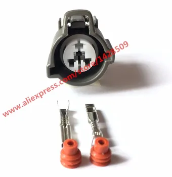 

10 Sets 2 Pin Sumitomo HW 090 Series 2 Pin Female Fuel Injector Motorcycle Connector 6189-0533