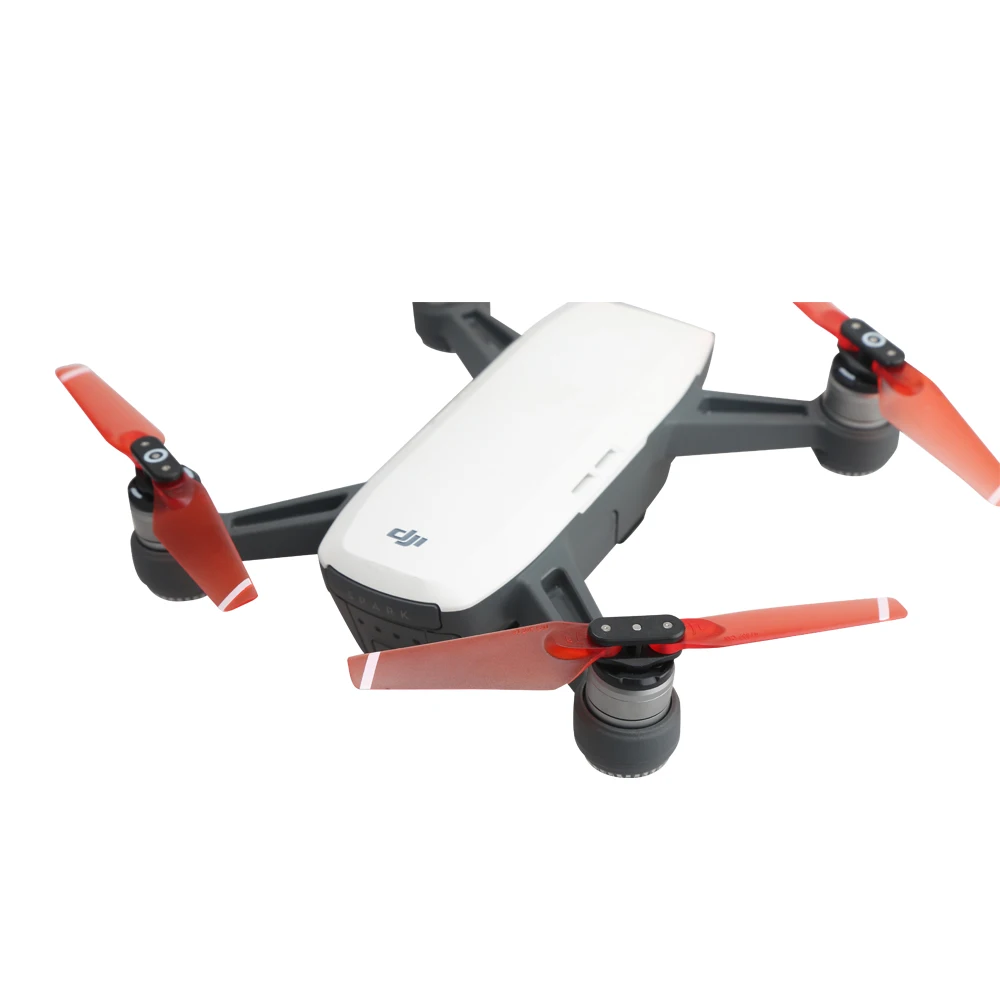 4 шт прозрачный DJI Spark многоцветный 4730F 4730 складные быстросъемные лопасти
