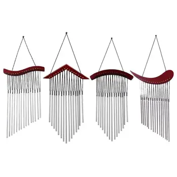 

Wooden Hanging Wind Chimes Outdoor Design Garden Porch Balcony Bedroom Bells Wind Chimes Home Decoration Ornament