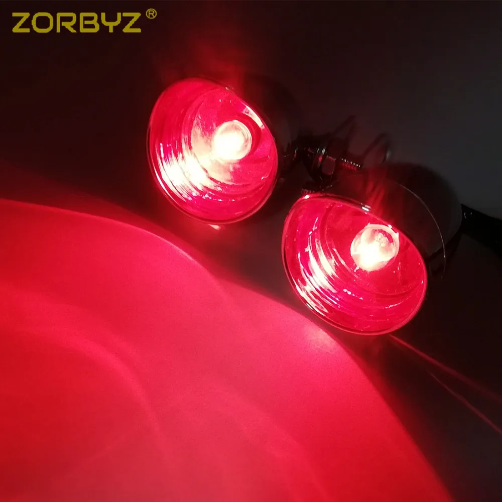 ZORBYZ хромированный стоп сигнал задний ударный кронштейн держатель для Harley Honda Bobber