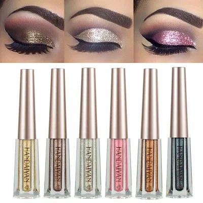 12-color diamond перламутровые жидкие Тени для век shine bright eye shadow liquid |