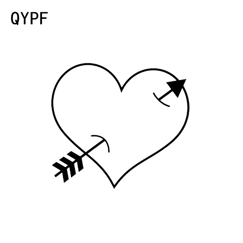 

QYPF 12.1*11CM Interesting Archery Hunting Hunter Decor Car Sticker Movement Silhouette Vinyl Decals C16-1684
