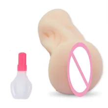 Vagina masturbator Silicone for man vibration Aircraft Cup sex toys Dildos 4D Male Masturbators Realistic Vagina Pussy For MenH5