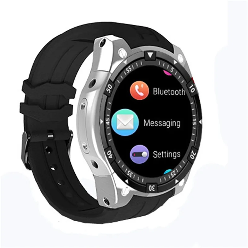 

SmartWatch H1 Android phone 3G WiFi GPS Maps Bluetooth Smart Watch men Ip68 waterprooffor Samsung Gear S3 HUAWEI watch 2 KW88