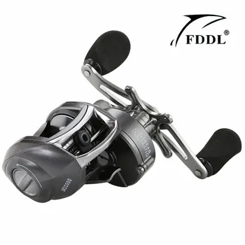 

8KG/17.6LB Dual Brake System Fishing Reel 12+1 Ball Bearings 8.1:1 Perfect High Speed Gear Ratio Baitcasting Reel Pesca