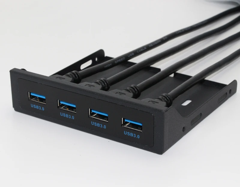 BTBcoin 19 + 1 20Pin 4 ميناء USB 3.0 HUB الجبهة لوحة كومبو قوس USB3.0 مهايئ توزيع للكمبيوتر سطح المكتب 3.5 \