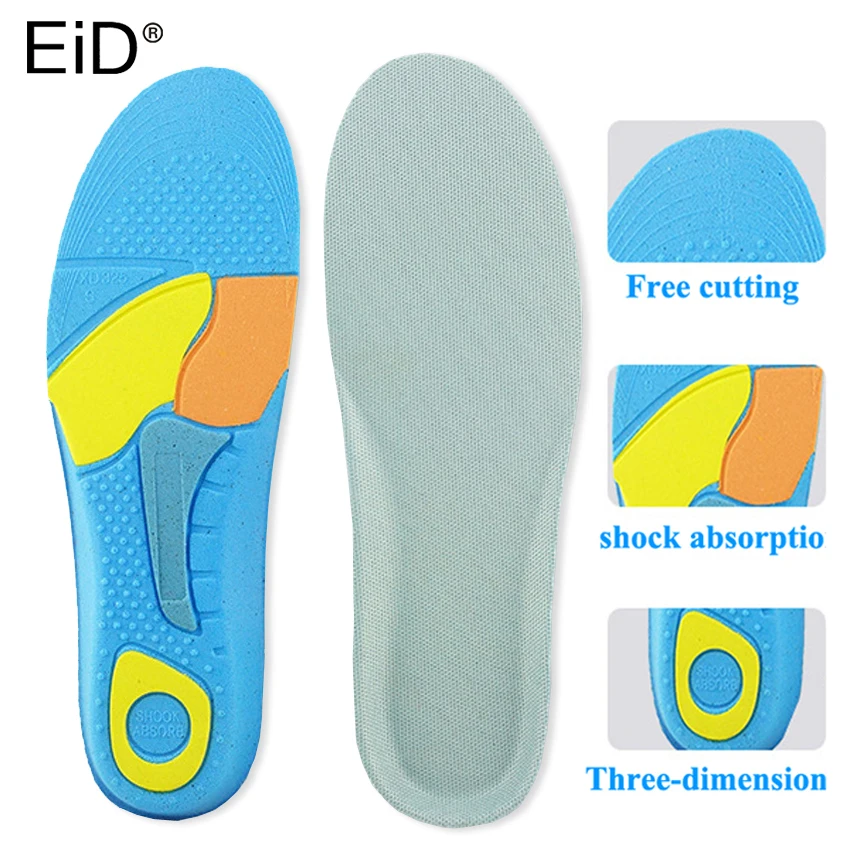 

EiD memory foam insoles for the feet Foot Care Orthopedic Insoles Shoe Pads Plantar Fasciitis Heel Running Sport Insoles Unisex