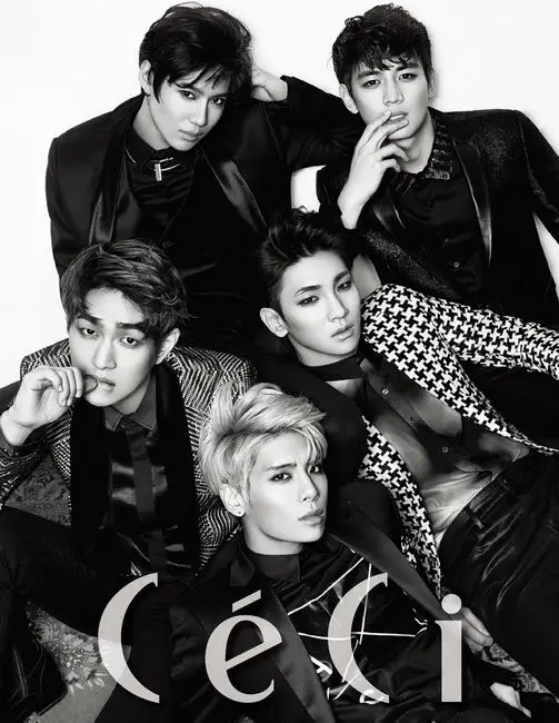 

004 SHINee - South Korean Contemporary Boy Group Music 14"x18" Poster