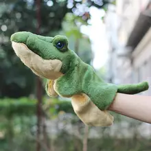 Кэндис Го! Супер милые детские плюшевые игрушки животных ручная кукла зеленый крокодил обучающая игра хорошо для подарка 1 шт