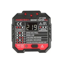 Цифровой дисплей электрическая розетка тестовая er штепсельная вилка полярность фазовый контрольный детектор на выходе тест напряжения электроскоп штепсельная вилка стандарта Австралии