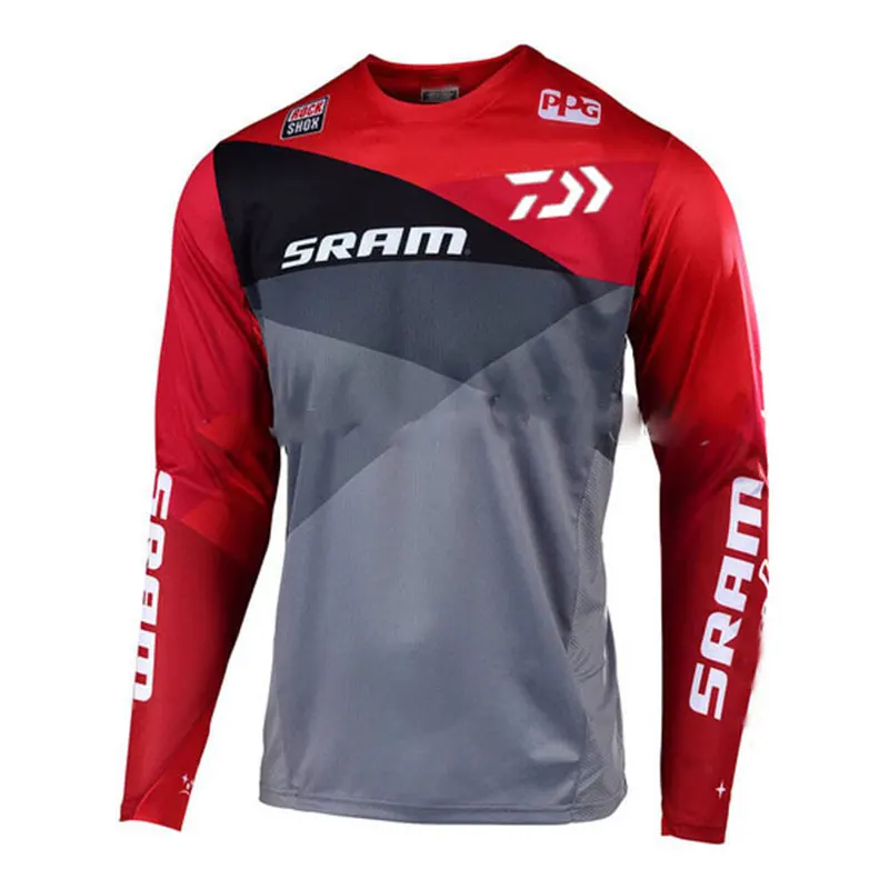 

2019 GP Moto Motocross T Shirt Jersey Mtb Downhill Bike Jersey Maillot Ciclismo Hombre Mountain Off Road Bicycle Cycling Jerseys