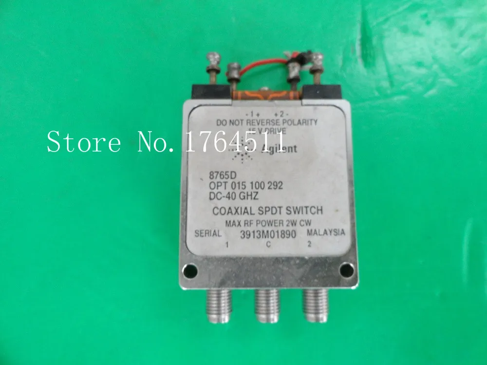

[BELLA] Supply Agilent 8765D SPDT DC-40GHz 15V 2.92mm