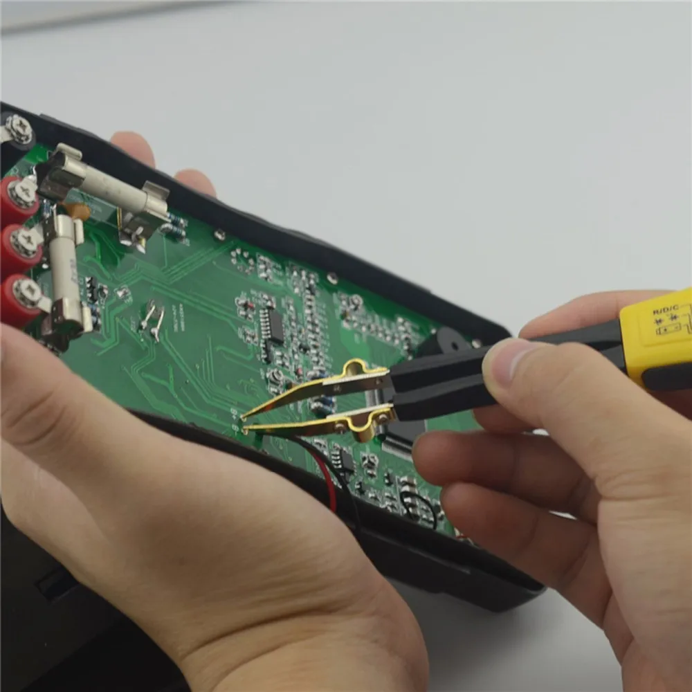 Holdпиковая HP-990C цифровой SMD тест er измеритель емкости Измеритель сопротивления диод/Тест батареи с переносной коробкой тест батареи er