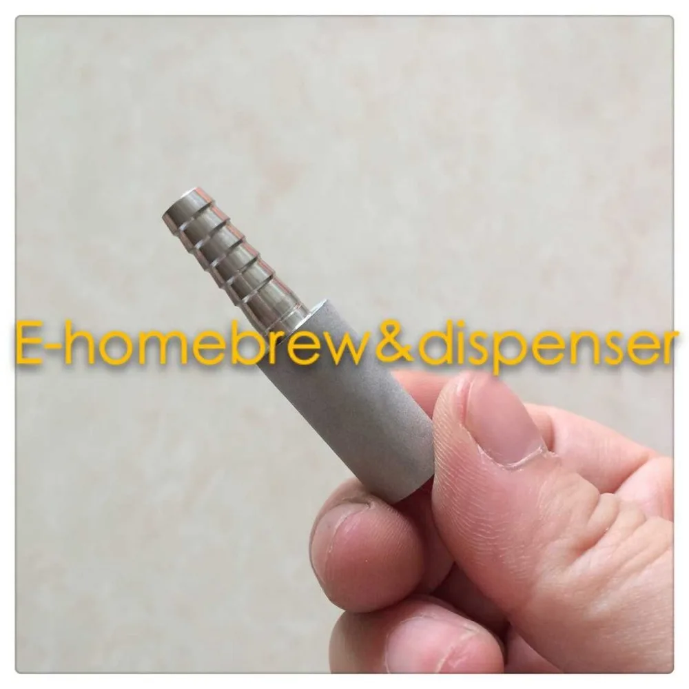 

Free shipping Homebrew Diffusion Stone -2 Micron Oxygen Stone, Kegging Homebrew Carbonation , 1/4"Barb