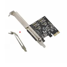 PCI E параллельный порт DB25 LPT адаптер для принтера с