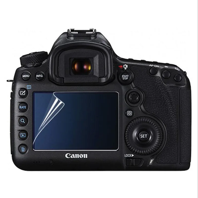 

3x PET Screen Protector Clear Soft Film for Canon EOS 6D Mark II 6D2 6DII /7D Mark II 7D2 7DII Mark2 MK2 Markii 650D 70D 77D 80D