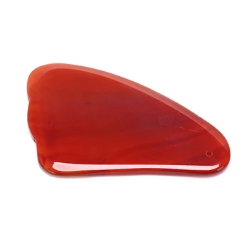 

Agate GuaSha Scraping Board Set Point Treatment Massage Tools for SPA Salon Acupuncture Therapy Trigger
