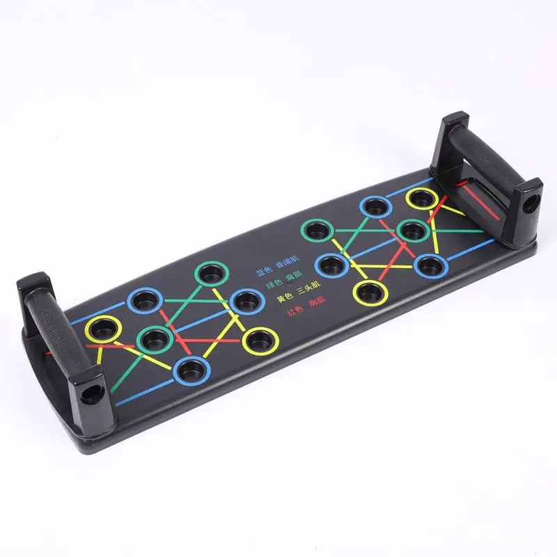 1 шт. Push Up Rack Board 9 в Бодибилдинг Фитнес инструменты для упражнений мужчин и женщин