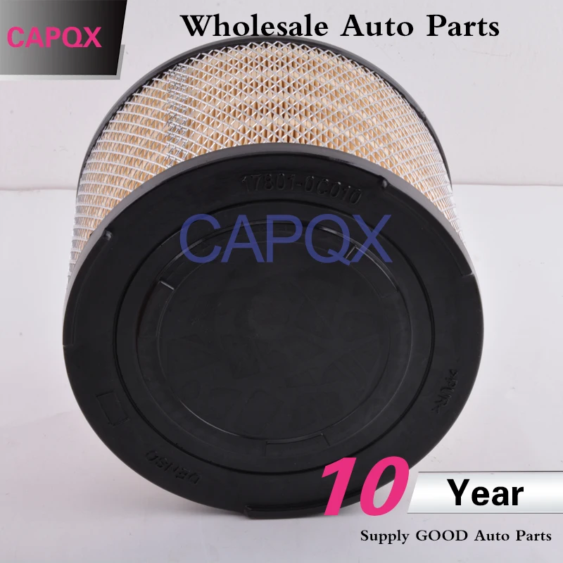 Capqx элемент воздушного фильтра для Toyota HILUX 2004-2010 2011 2012 2013- FORTUNER 2005- INNOVA KIJANG 2004-2012 17801-0C010