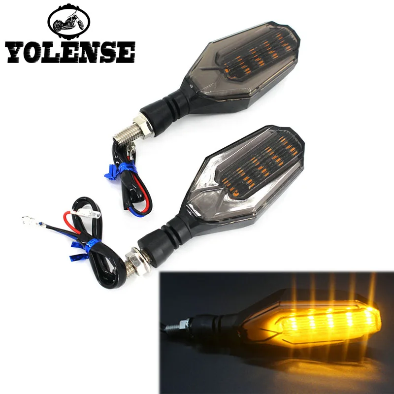 

Universal Motorcycle modified Turn signal Indicator Amber Light turn lights LED direction lamp decorative Signal lights