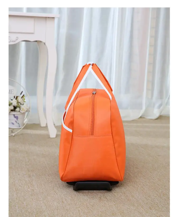 água bolsa estilo grosso rolando mala trole