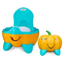 Baby Potty Toilet Seat Cartoon Plastic Pot Toilet Portable Car Potty Chair Cute Pumpkin Drawer Training Potty Children's Toilet