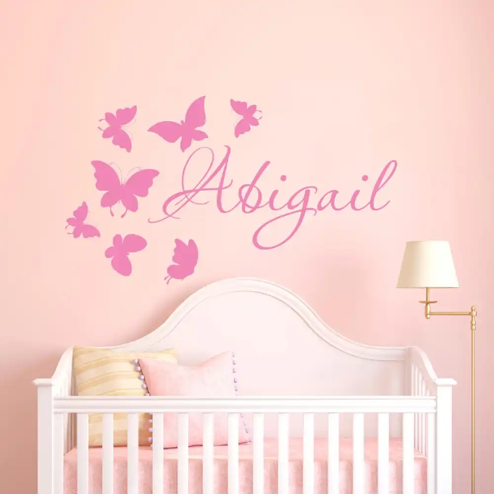 Erfly Vinyl Wall Decals Custom Name Decor S Nursery Personalized Kids Bedroom Removable Diy Cute Muraux Syy313 Erfly Vinyl Wall Decals Custom Name Decor S Nursery Personalized Kids Bedroom Removable Diy Cute Muraux Syy313