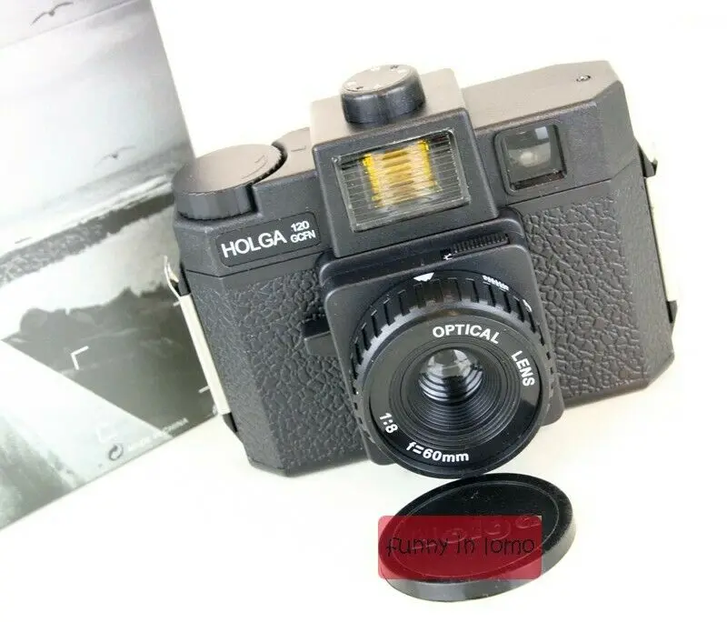 Holga 120 GCFN/GCFN с 120 среднего формата пленочная камера черный Ломо бренд