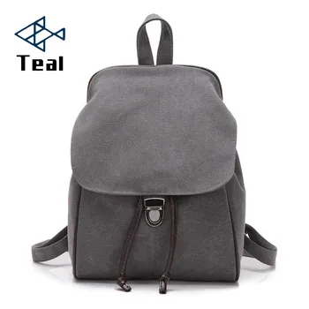 

2019 Women Backpacks Bags For Ladies Canvas Backpack Casual Anti-theft Retro Backpacks School Book Bag Large Capacity Backpack