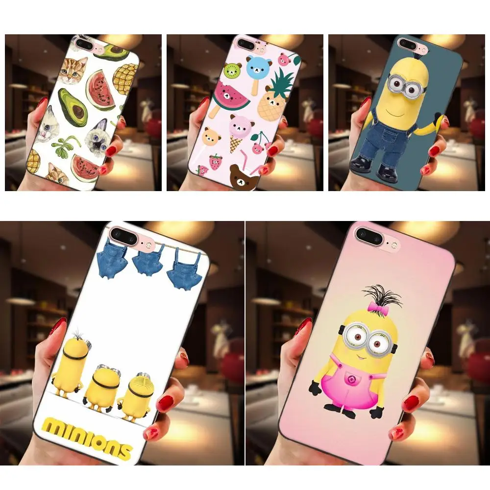 

Fruit Cat Minions For Huawei Honor 5A 6A 6C 7A 7C 7X 8A 8C 8X 9 10 P8 P9 P10 P20 P30 Mini Lite Plus Soft TPU Retail New Fashion